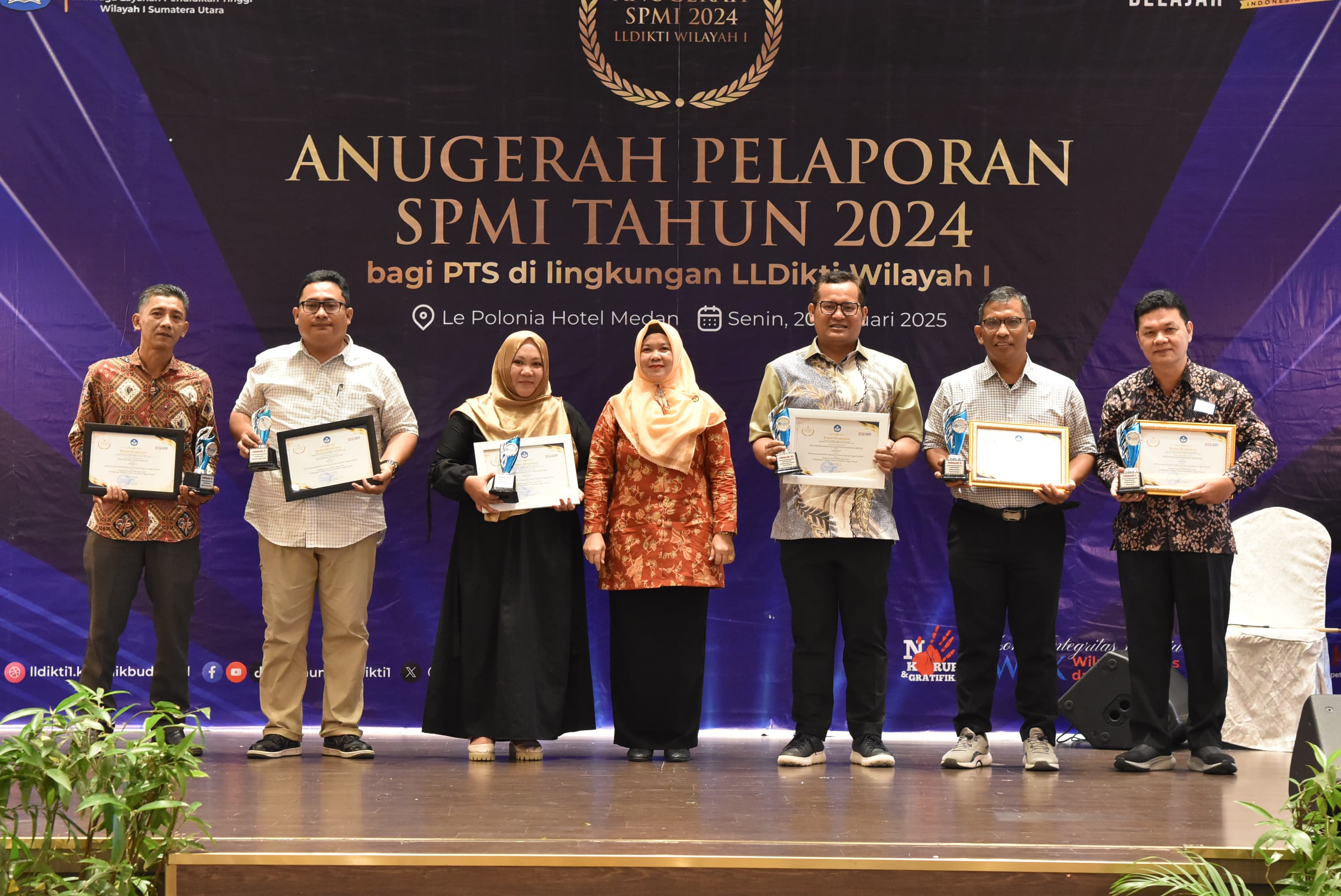 PENCAPAIAN MEMBANGGAKAN: UCM CAMPUS MERAIH PERINGKAT II TERBAIK DI AJANG ANUGERAH SPMI 2024