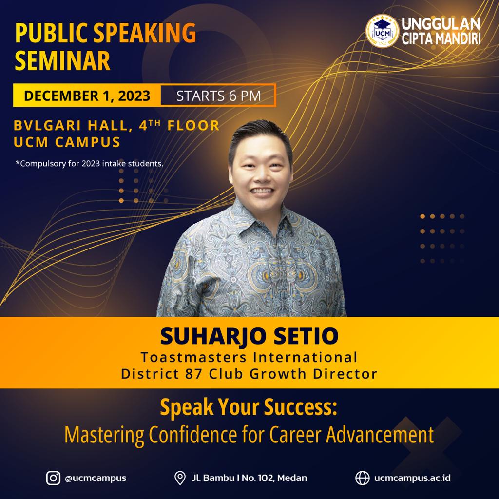Public Speaking Seminar