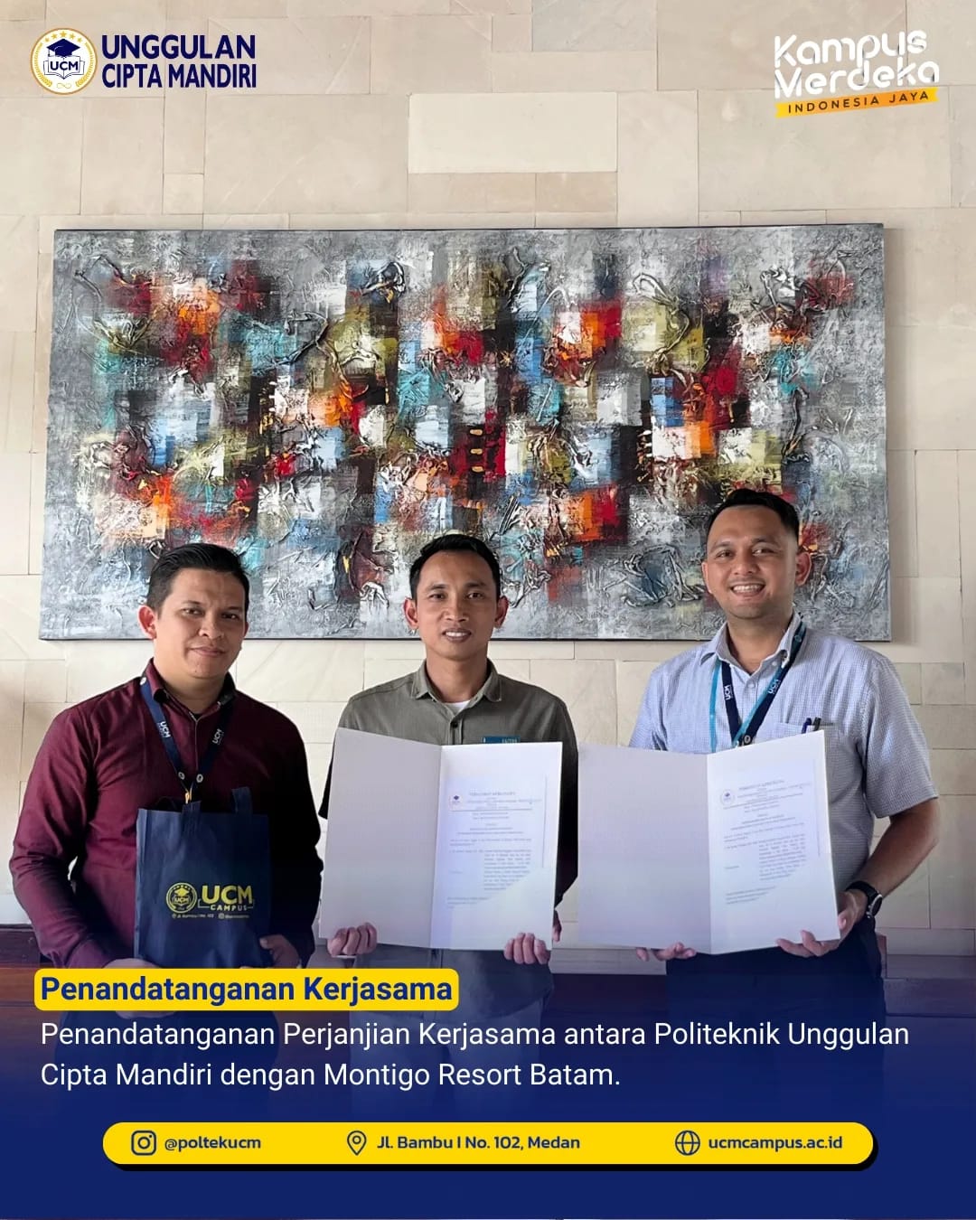 𝐔𝐂𝐌 𝐂𝐀𝐌𝐏𝐔𝐒 𝐚𝐧𝐝 𝐌𝐎𝐍𝐓𝐈𝐆𝐎 𝐑𝐄𝐒𝐎𝐑𝐓 𝐁𝐀𝐓𝐀𝐌 𝐂𝐨𝐥𝐥𝐚𝐛𝐨𝐫𝐚𝐭𝐞 𝐭𝐨 𝐀𝐝𝐯𝐚𝐧𝐜𝐞 𝐇𝐮𝐦𝐚𝐧 𝐑𝐞𝐬𝐨𝐮𝐫𝐜𝐞𝐬